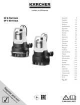 Kärcher SP6 Flat Inox pompe d'évacuation eau claire Manual de utilizare