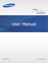 Samsung EO-BG920 Manual de utilizare