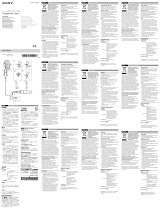 Sony MUC-B20SB1 Manualul proprietarului