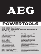 Aeg-Electrolux SB2E 750 RX SUPERTORQUE Manual de utilizare