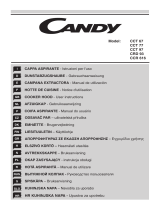 Candy CCT685/1X & CCT685XCCT685/1W Manual de utilizare