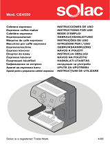Solac SQUISSITA PLUS CE4550 Manualul proprietarului
