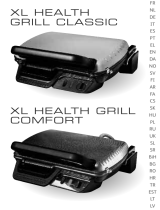Tefal XL HEALTH GRILL COMFORT Manualul proprietarului