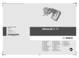 Bosch AdvancedCut 18 Set (0.603.3D5.101) Manual de utilizare