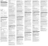 Sony MRW-F3 Manualul proprietarului