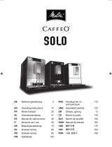 Melitta Caffeo Solo Operating Instructions Manual