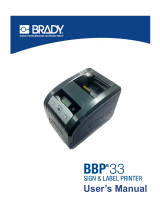 Brady BBP 33 Manual de utilizare