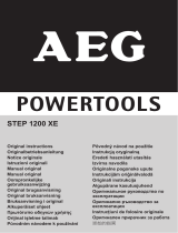 AEG STEP 1200 XE Manualul proprietarului
