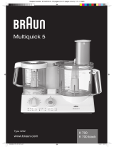 Braun K700-K700 BLACK Manualul proprietarului
