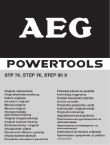 AEG STEP 90 X Manualul proprietarului