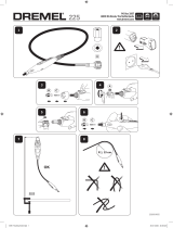 Dremel 225 FLEXSHAFT Manual de utilizare