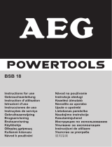 AEG BSB 18 Manualul proprietarului