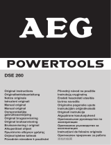 AEG DSE 260 Manualul proprietarului