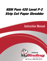 MyBinding HSM Pure 420 Manual de utilizare