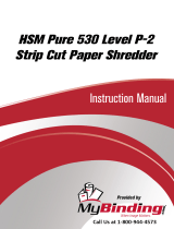 HSM Pure 320C Manual de utilizare