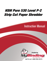 HSM Pure 740 Manual de utilizare