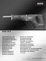 AEG BUS 18 X Manualul proprietarului