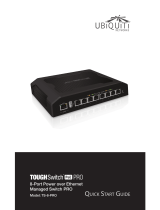 Ubiquiti TS-8-PRO TOUGHSwitch PoE PRO Ghid de inițiere rapidă