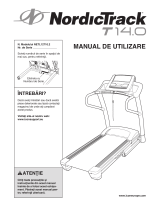 NordicTrack T 14.0 Treadmill Manual de utilizare