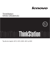 Lenovo ThinkStation E20 Ghidul Utilizatorului