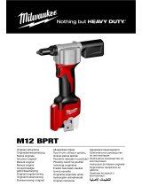 Milwaukee M12 BPRT Original Instructions Manual