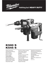Milwaukee K900 K Original Instructions Manual