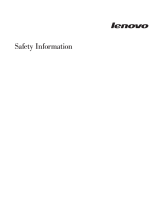 Lenovo ThinkServer TD200x Safety Information Manual