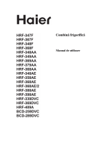 Haier HRF-348F Manual de utilizare