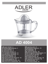 Adler AD 4004 Instrucțiuni de utilizare