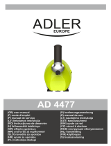 Adler AD 4477 Instrucțiuni de utilizare