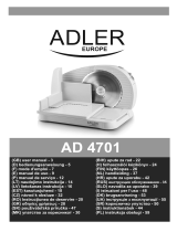 Adler AD 4701 Instrucțiuni de utilizare