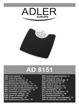 Adler AD 8151 Instrucțiuni de utilizare