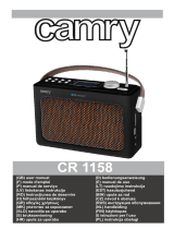 Camry CR 1158 Instrucțiuni de utilizare