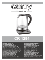 Camry Premium CR 1294 Instrucțiuni de utilizare