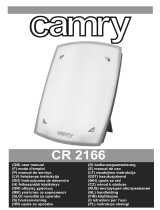 Camry CR 2166 Instrucțiuni de utilizare