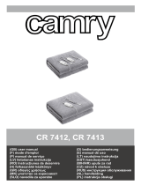 Camry CR 7412 Instrucțiuni de utilizare