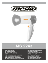 Mesko MS 2243 Instrucțiuni de utilizare