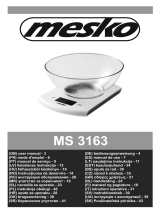 Mesko MS 3163 Instrucțiuni de utilizare