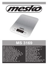 Mesko MS 3169 Instrucțiuni de utilizare