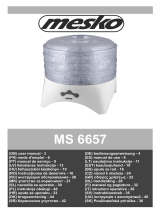 Mesko MS 6657 Instrucțiuni de utilizare