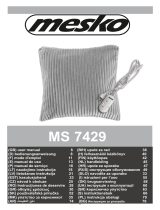 Mesko MS 7429 Electric Cushion Manual de utilizare