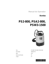 Wacker Neuson PSW31500 Manual de utilizare