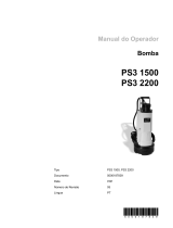 Wacker Neuson PS31500 Manual de utilizare