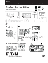 Eaton FlexiTech Exit Dual CGLine+ Manual de utilizare