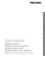 RECARO Monza Nova 2 Manualul proprietarului