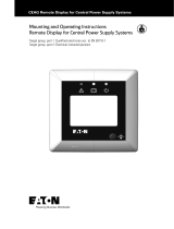 Eaton SG48-RC-LCD-55 Mounting And Operating Instructions