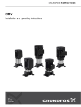 Grundfos CMV 3 Installation And Operating Instructions Manual