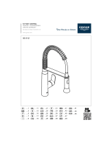 GROHE K7 FOOT CONTROL 30 312 Installation Instructions Manual