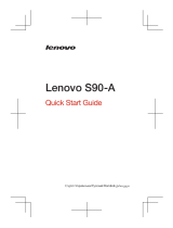 Lenovo S90-A Ghid de inițiere rapidă