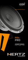 Hertz MP 28.3 PRO  Manualul proprietarului